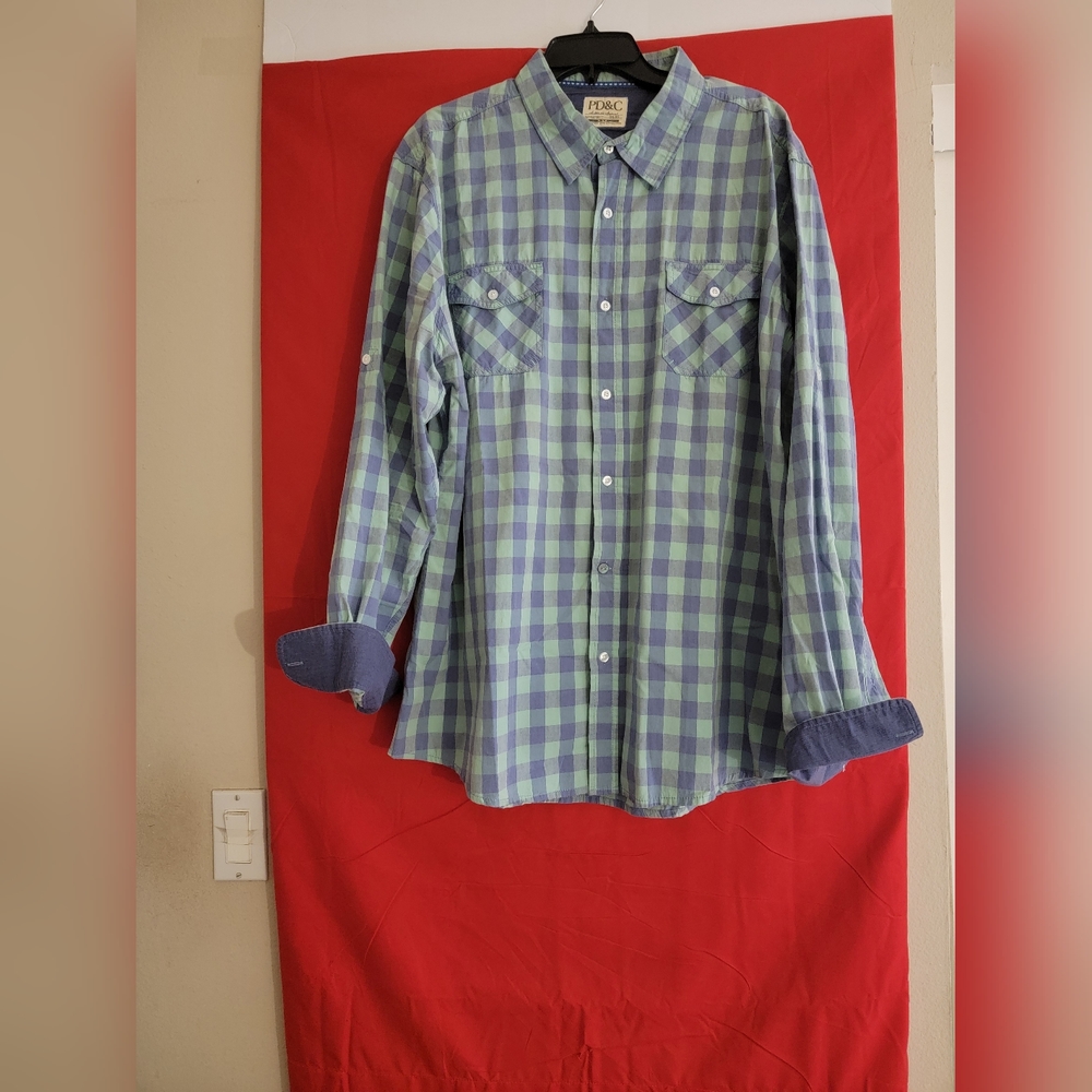 PD&CAuthentie Men's long sleeve shirt Size; XXL